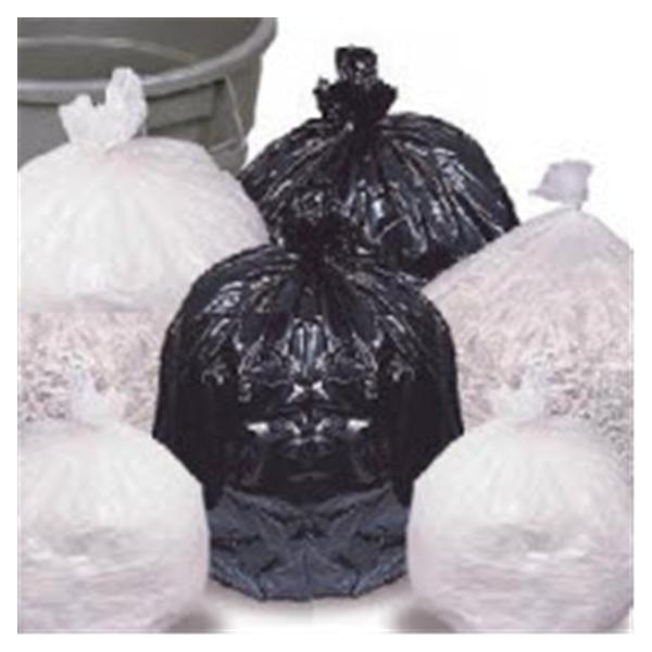 Heritage Bag Company Bag Trash Stock 12-16Gal Lldpe 0-1/2Mil Flat Pack 24X32" Clear 500/Case - H4832MC