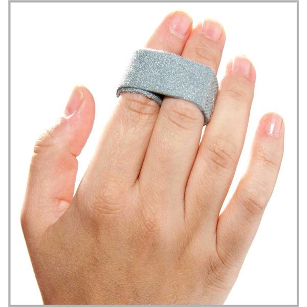 3-Point Products Strap Protective Buddy Loop Finger Foam Gray 25/Box - P1003-25