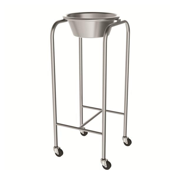 Mac Medical Stand Basin 14X14X34" H-Brace Ea - SOL-1000