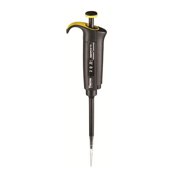 Fisher Scientific Co. Finnpipette F2 Adjustable Volume Pipette 10-100Ul Graduated Yellow Ea - 4642070