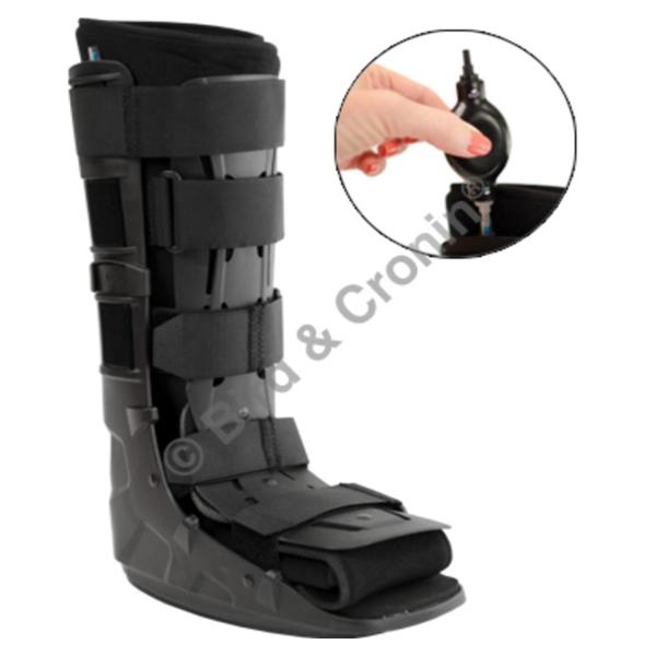 Bird & Cronin Walker Brace Air Trio Shell Ankle Adult Black Size Large/X-Large Ea - 0814-0984