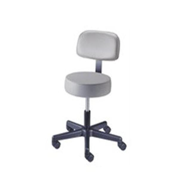 Brewer Company Stool Exam Value Plus Alabaster Cstr Adjustable Backrest 5 Leg Ea - 22400B-US396