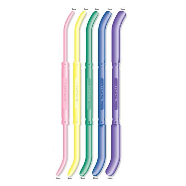 Gynex Corporation Dilator Uterine Hegar 27Cm 7/8Mm Soft Tip/Double Ended Single-Use Plastic 12/Bx - 4245