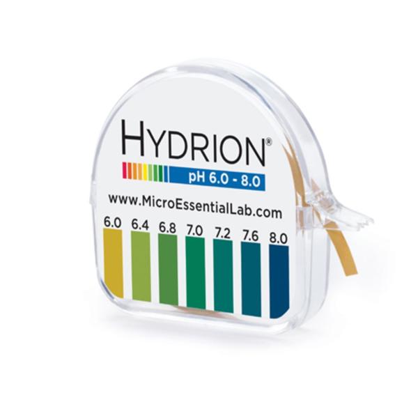 Micro Essential Labs Inc Hydrion Ph Test Strip 6-8 Range 10/Bx - 345