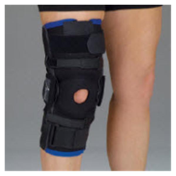 Deroyal Industries Inc Brace Pull Up Warrior Regular Knee Tri-Tex Black Size Medium Universal Ea - 14612006
