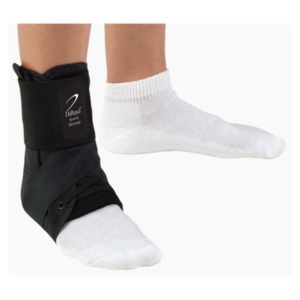 Deroyal Industries Inc Brace Orthosis Sports Ankle Nylon Black Size X-Large Universal Ea - AB2900-18