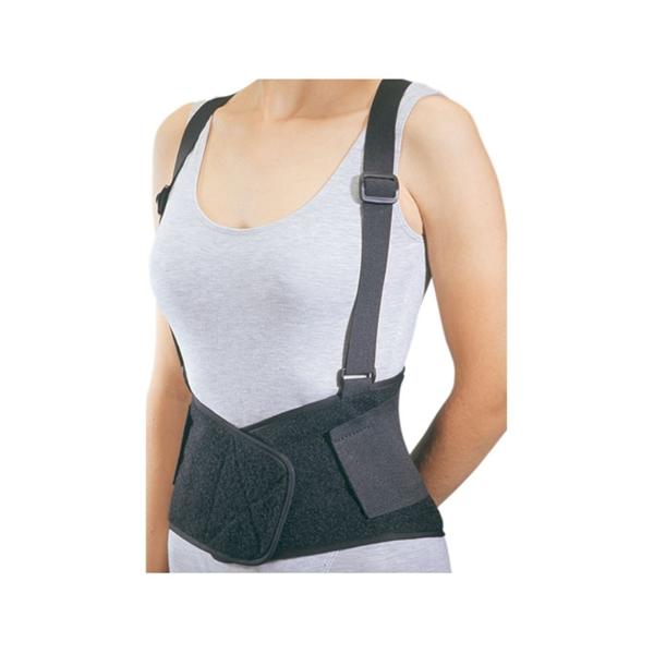 DJO Support Industrial Adult Back Mesh Black Size Small Ea - 79-89143