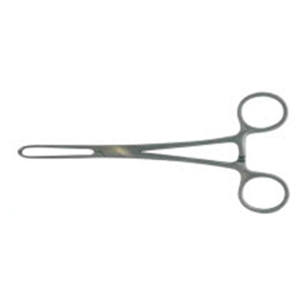 BR Surgical, Forcep Tissue Allis 9" Oval Tip Serrated 5X6 Teeth Stainless Steel Ea - BR64-12024