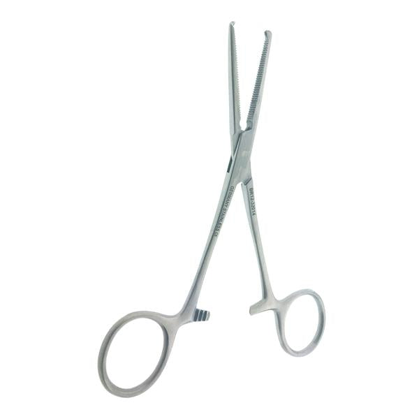 BR Surgical, Forcep Hemostatic Rochester-Ochsner 5-1/2" Straight 1X2 Teeth Stainless Steel Ea - BR12-32014
