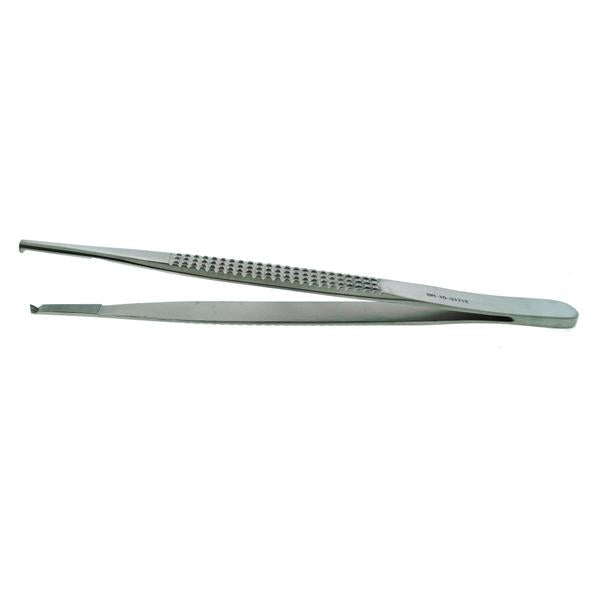 BR Surgical, Forcep Tissue Bonney 7" Straight 1X2 Teeth Stainless Steel Ea - BR10-31712