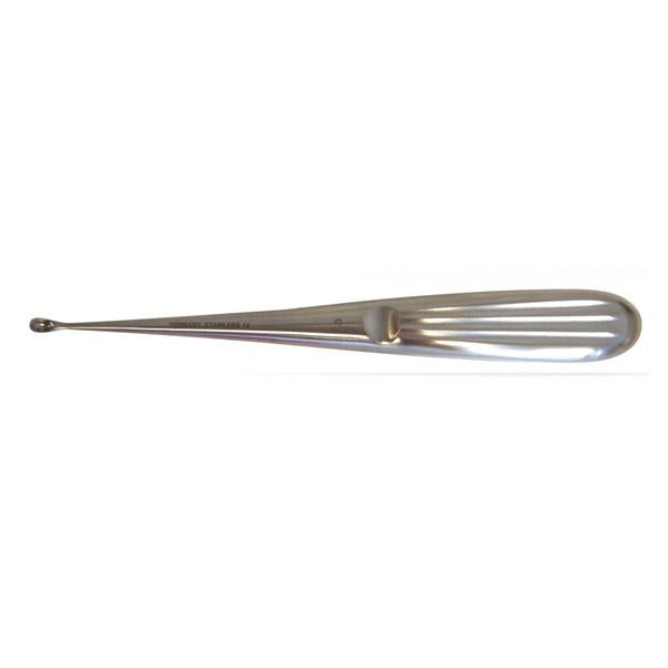 BR Surgical, Curette Bone Spratt 6-1/2" Size 0/Oval Oval Tip Stainless Steel Ea - BR32-47500