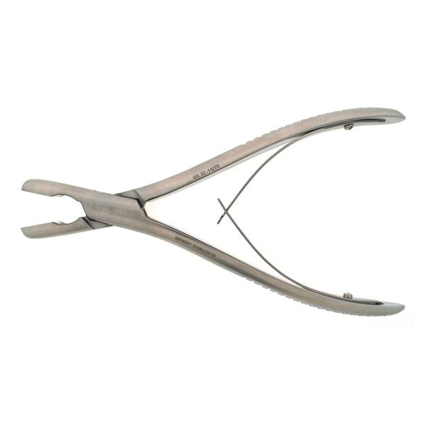 BR Surgical, Rongeur Adson 8" Straight Serrated Stainless Steel Reusable Ea - BR32-14220