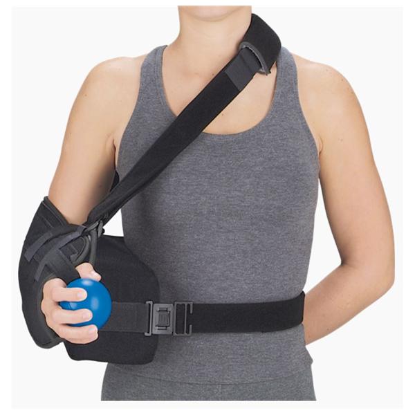 Deroyal Industries Inc Sling Abduction P.A.D. Ii Shoulder Foam Pillow Black Size X-Large Universal Ea - 11630008