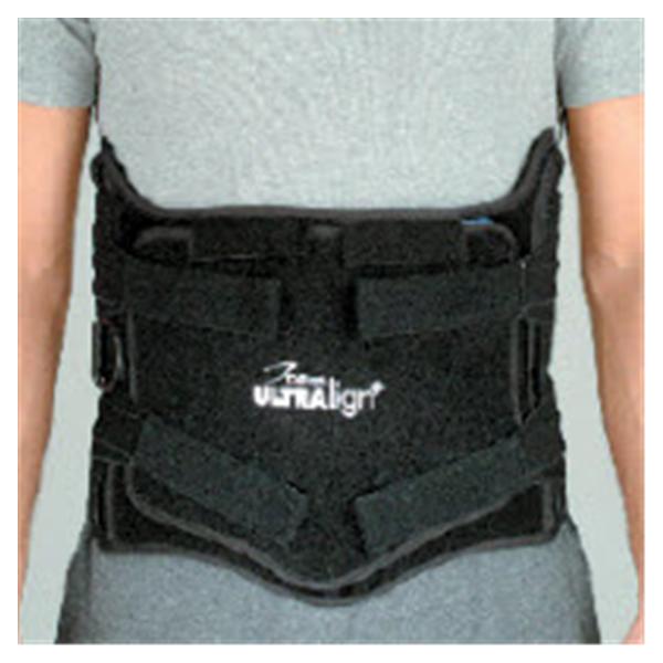Deroyal Industries Inc Orthosis Ultralign + Adult Lumbar Sacral Tapered Black Size 2X-Large Ea - UPL2730-15