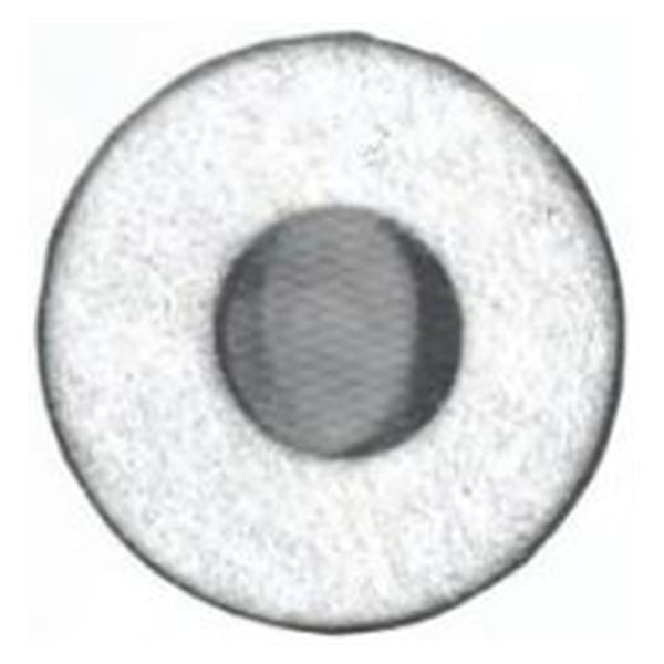 Econoline Products Pad Coverlet Foot Felt 3-7/8X3" 1/4" Thick Adhesive White 100/Bag - 1008497