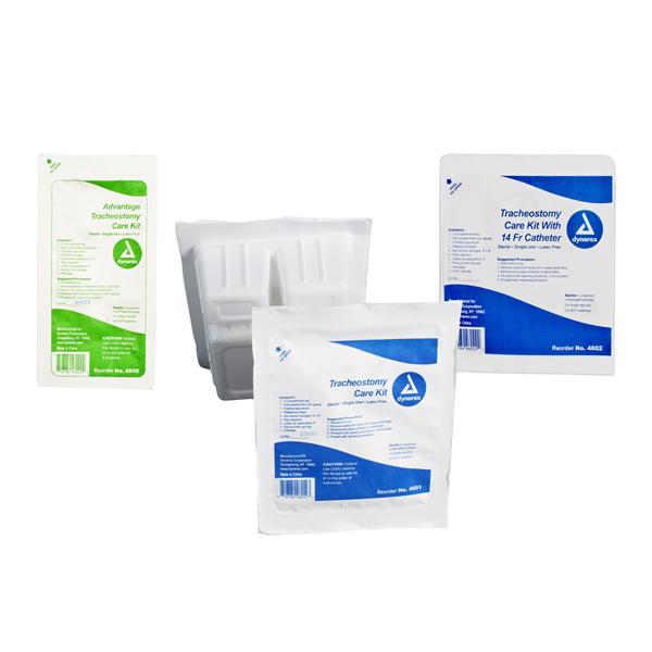 Dynarex Corporation Kit Tracheostomy Care With Vinyl Gloves/Drape Sterile 20/Ca - 4601