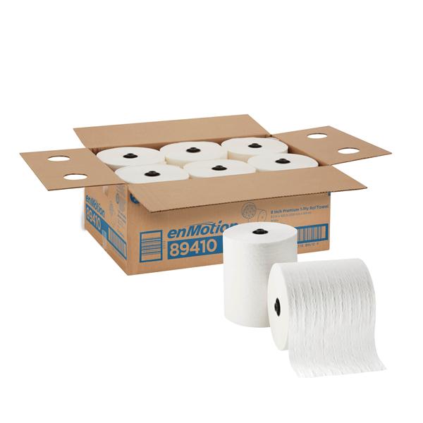 Georgia Pacific Towel Roll Touchless Enmotion 8.25 In X 425 In White 6Rl/Ca - 89410