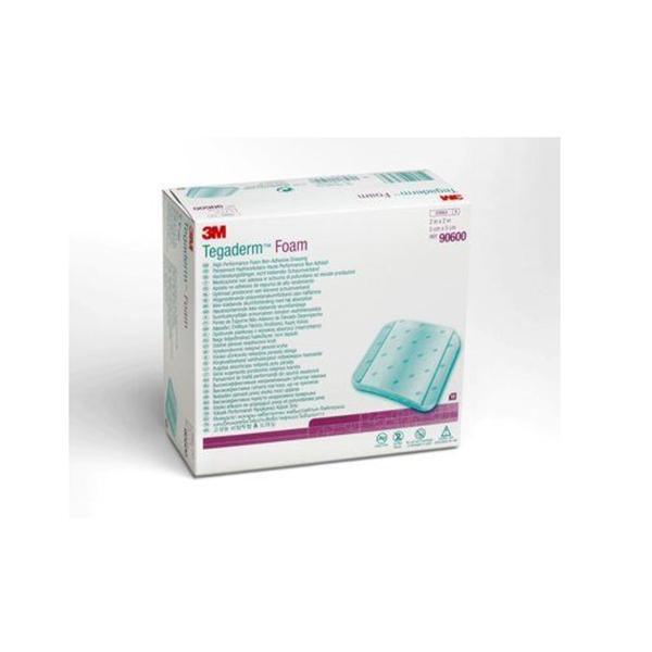 3M Healthcare Dressing Tegaderm Ag Foam 2X2" Rope Sterile Lf 10X4/Case - 90600