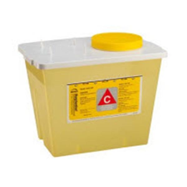 Bemis Healthcare Container Sharps Sentinel 2Gal Plastic Screw Cap Yellow 30/Case - 202 040