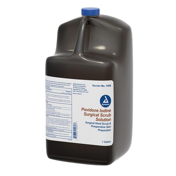 Dynarex Corporation Scrub Surgical Pvp Iodine 7.5% 1Gal Gal/Bt, 4 Bt/Ca - 1426