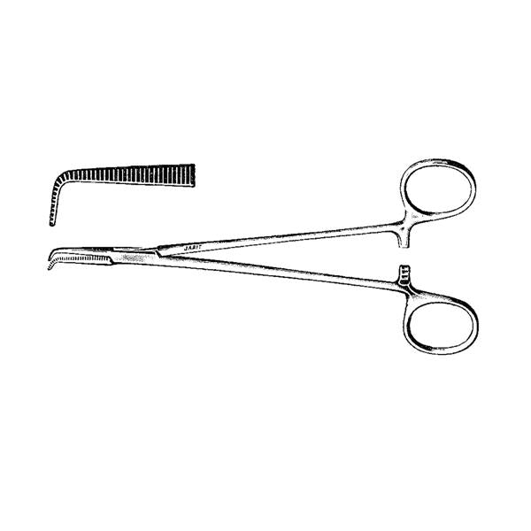 Integra Neurosciences Forcep Petite Mixter 7-1/4" Petite Point Serrated Angled Right Ss Ea - 140-223