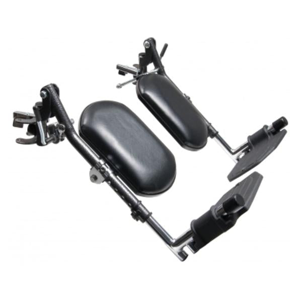 Graham-Field/Everest &Jennings Legrest Accessory For Traveler Hd/Htc Wheelchair Aluminum Black/Silver 1/Pr - 90763431