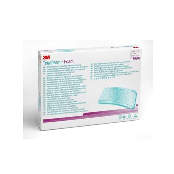 3M Healthcare Dressing Tegaderm Foam 4X8" 5X6/Case - 90602