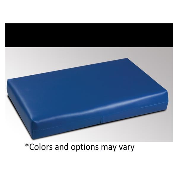 Clinton Industries. Pillow Positioning Rectangle Black Vinyl Cover Firm High Density Size Large Each - 060-3BK