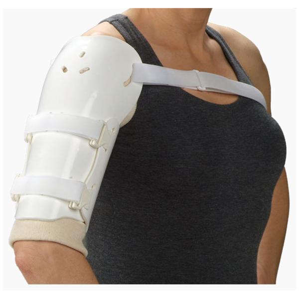 Deroyal Industries Inc Brace Extended Adult Humeral Fracture Thermoplastic White Size Small Ea - FB2000-10