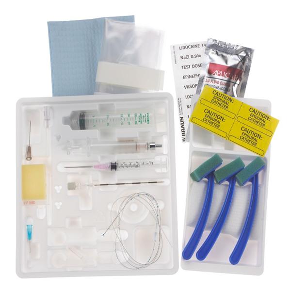 B. Braun Medical Tray Epidural Perifix Continuous Shot W/ Gz/5Ml Gls Ls Mtl Tp Lf Strl 10/Case - 332242