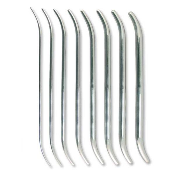 Gynex Corporation Dilator Uterine Pratt 29.5Cm 4.3-14Mm Set Of Eight Double Ended Rsbl Ss Ea - DPU3850