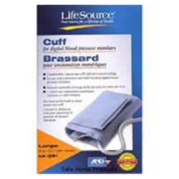 A&D Engineering Cuff Bp Lifesource F/ Ua-705V/Vl,Ua787Ej Mntr 30-45Cm Adlt Arm Lg Blu Ea - UA-281