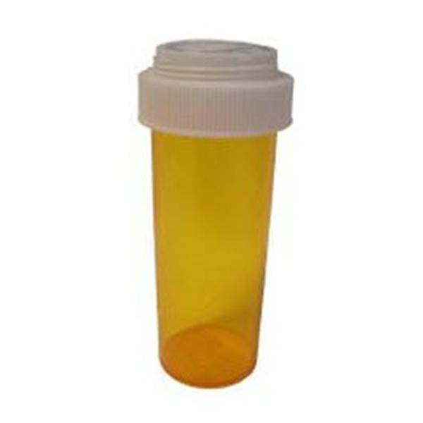 Clarke Container Division Vial Medicine Plastic 16 Dram Amber 240/Case - 27016