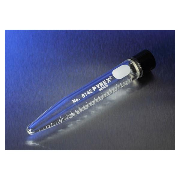 Corning Rubber Co Inc Microcentrifuge Tube Pyrex Glass 10Ml 17X18Mm Conical Bottom Sterile 1/Ca - 0550711A