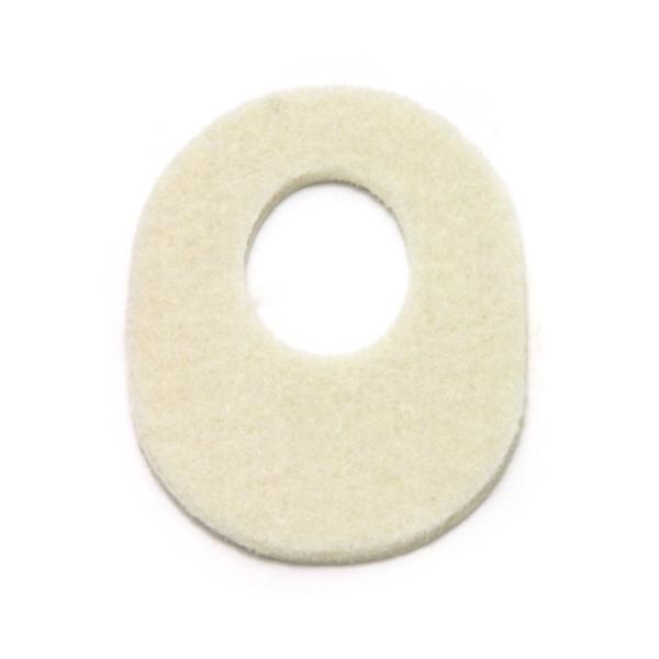 Econoline Products Pad Orthopedic Callus Felt 2-3/8X1-5/8" 1/8" Thick White 100/Bg - 1008483