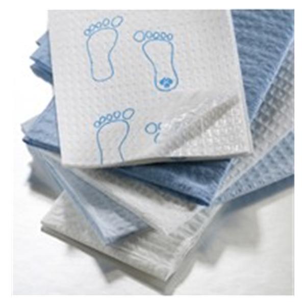 Graham Medical Towel Patient 13.5 In X 18 In Blue 3 Ply Tissue / Poly 500/Case - 191