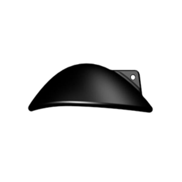 Kentek Corporation Shield Eye 27-1/2X24-1/2Mm 1Mm Thick Black Medium Plastic Reusable Ea - PAT-23-204HB