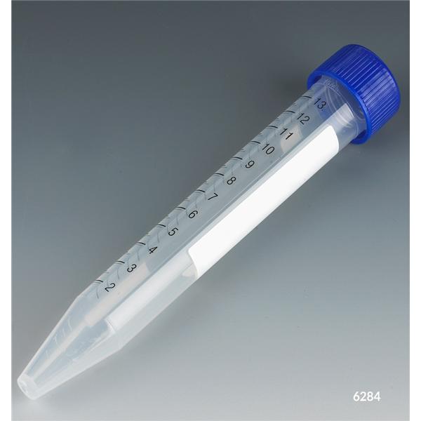 Globe Scientific Centrifuge Tube Polypropylene 15Ml 17X120Mm Conical Bottom Sterile 500/Ca - 6285