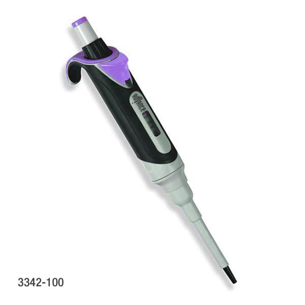 Globe Scientific Diamond Advance Fixed Volume Pipettor 200Ul Non-Graduated Lavender Ea - 3342-200