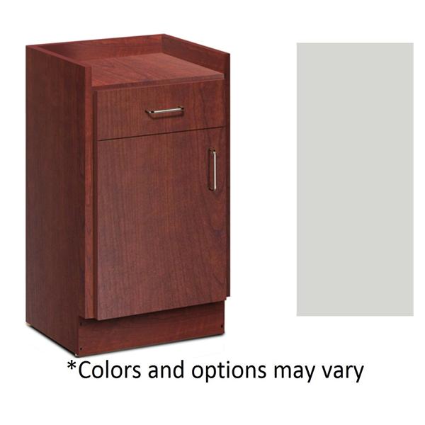 Clinton Industries. Cabinet Bedside Laminate 17.25X15.75X28.75" Gray Each - 8711-2GR