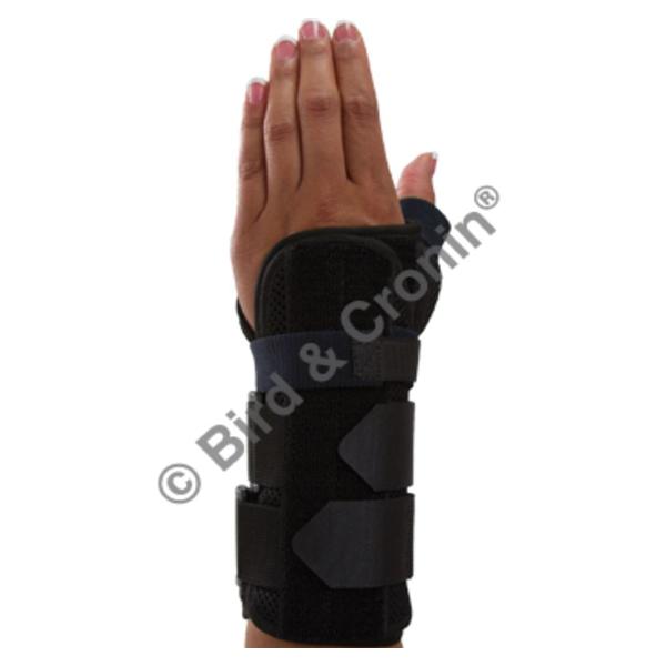 Bird & Cronin Brace Thumb Spica Adult Wrist/Thumb Black Left Ea - 8144823