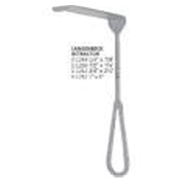 BR Surgical, Retractor Beckman-Adson 12-1/4" Sharp Stainless Steel Ea - BR18-68702