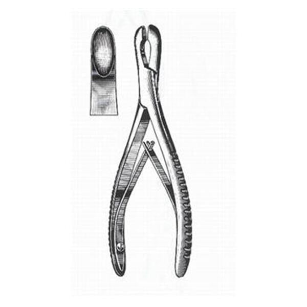 BR Surgical, Rongeur Luer 6-3/4" Straight Stainless Steel Ea - BR32-13617
