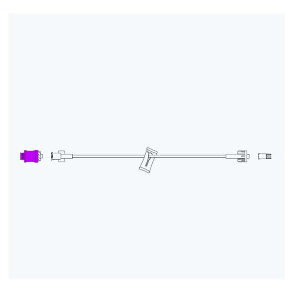 MPS Medical Iv Extension Set Mps Needleless 7" Male/Female Luer Lock 50/Bx - HR-003