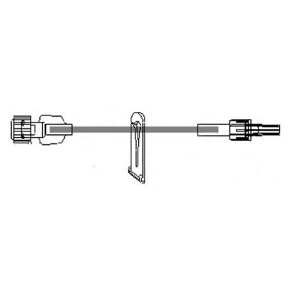 Icu Medical Iv Extension Set Needleless 6" Female Luer Lock Adapter 50/Ca - B1129