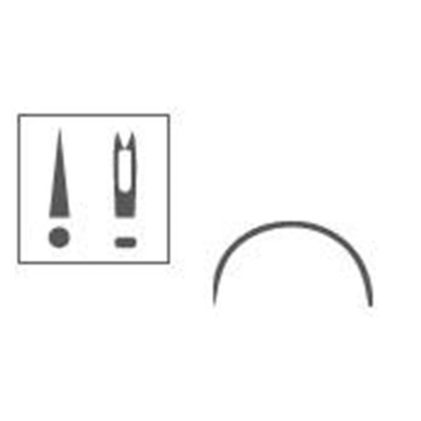 Aspen Surgical Needle Surgical Richard-Allan .037X1.102" .5Crcl Stainless Steel Strl 2X72/Bx - 200204
