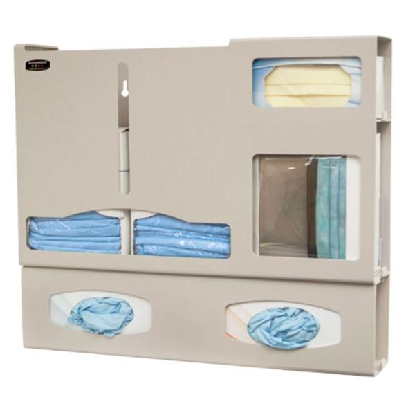 Bowman Medical Products Organizer Protective Apparel Beige Quartz Abs Plastic Ea - LD-037