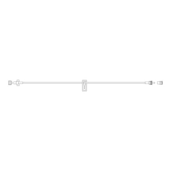 Carefusion Corp. Iv Extension Set Alaris 62" Fixed Male Luer Lock Connector 100/Ca - 30914