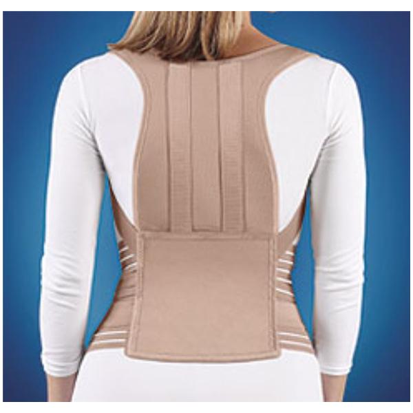 Fla Orthopedics Inc Brace Posture Control Soft Form Back Adult Beige Size Small Ea - 16-900SMBEG