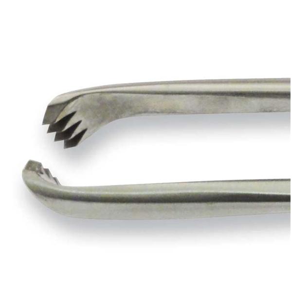 Gynex Corporation Forcep Tenaculum Teale 9-3/4" Slight Curve 25Cm Stainless Steel Ea - 3536